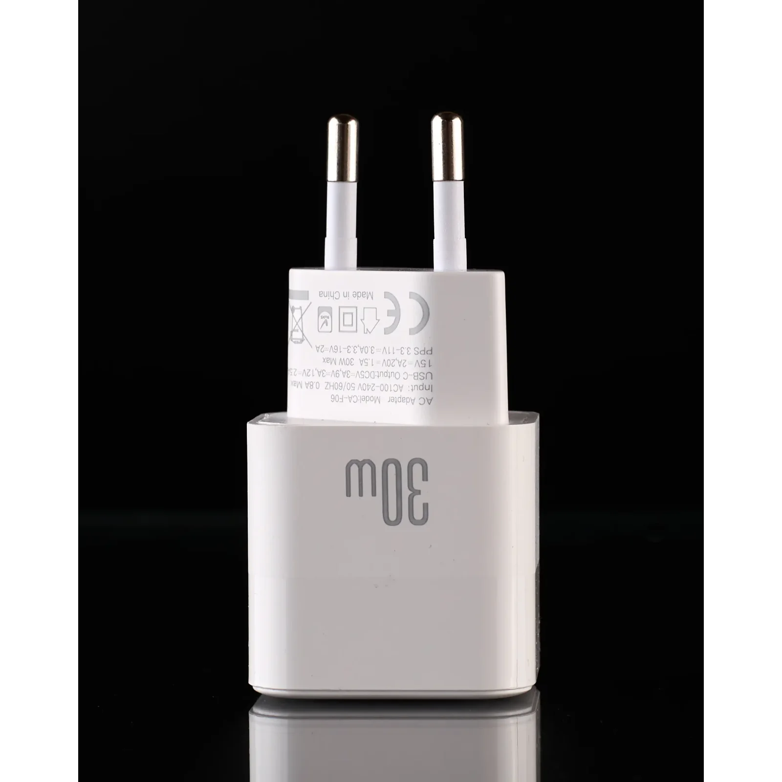 СЗУ DC PD/30W/GaN Technology (CA-F06) білий UA