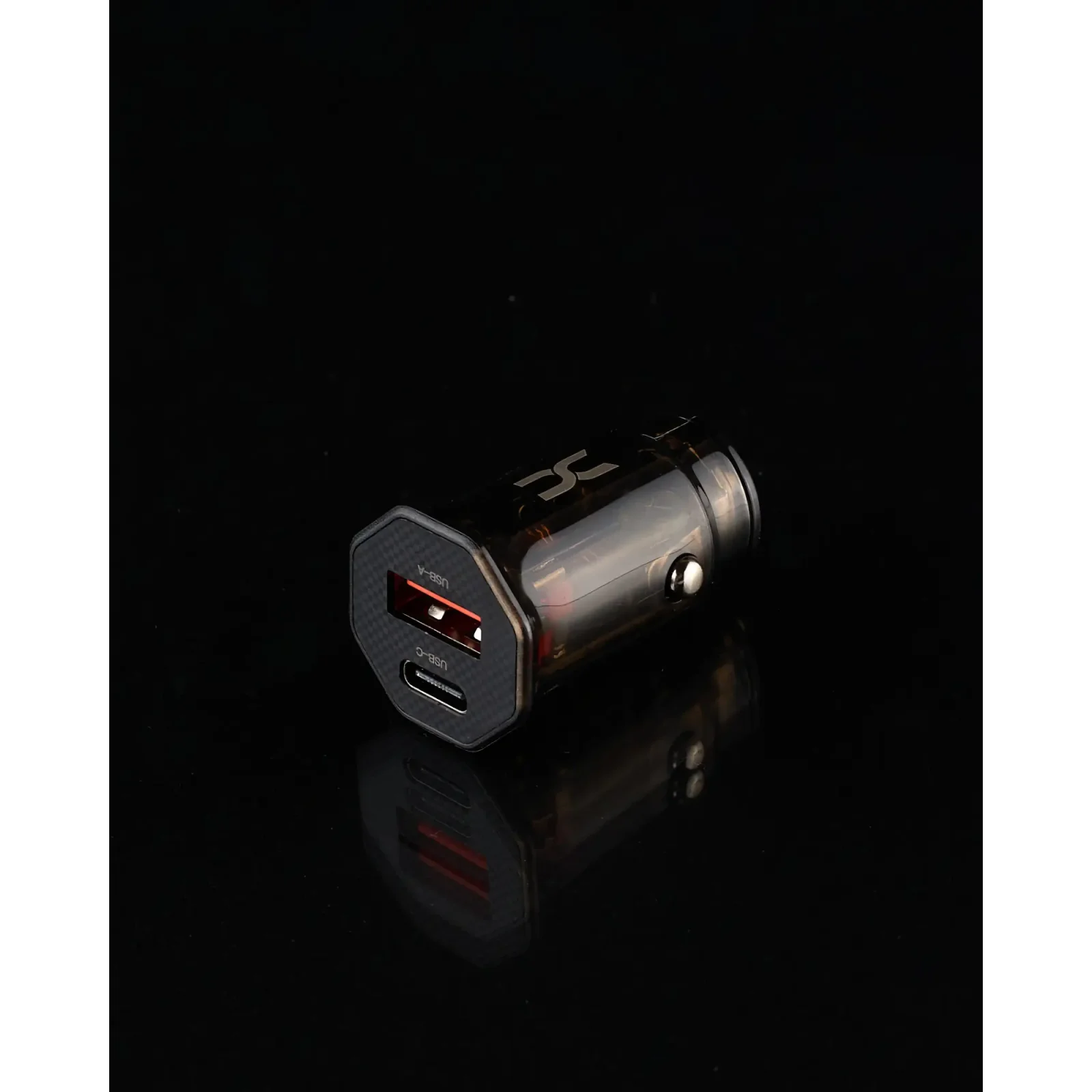 АЗУ DC 2в1 Lightning PD/30W+QC3.0/24W Fast Charger (TC-20) чорний UA