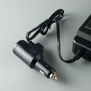 Авто-інвертор DC XC-37 (2*EU/2USB/PD/200W) чорний UA