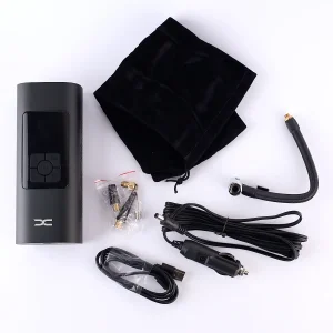 Портативний компресор для автомобіля DC CZ012 (6000 mAh) чорний UA