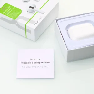 Гарнітура Bluetooth DC Air Soul Pro (ARS Pro) білий UA