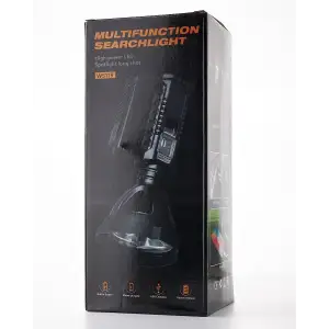 Ліхтарик багатофункціональний W5119 Black