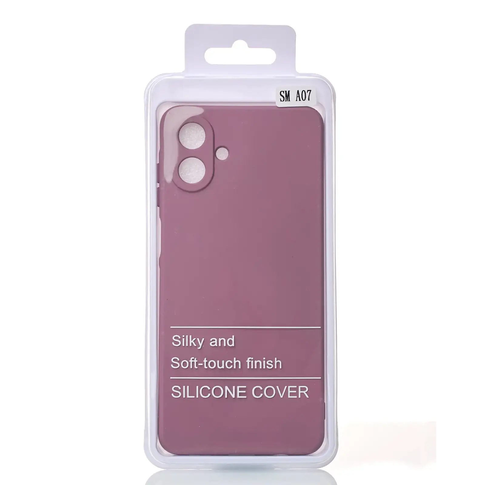 Чехол SOFT Silicone Case для Samsung Galaxy A07 (без лого) Lavender