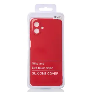 Чехол SOFT Silicone Case для Samsung Galaxy A07 (без лого) Red