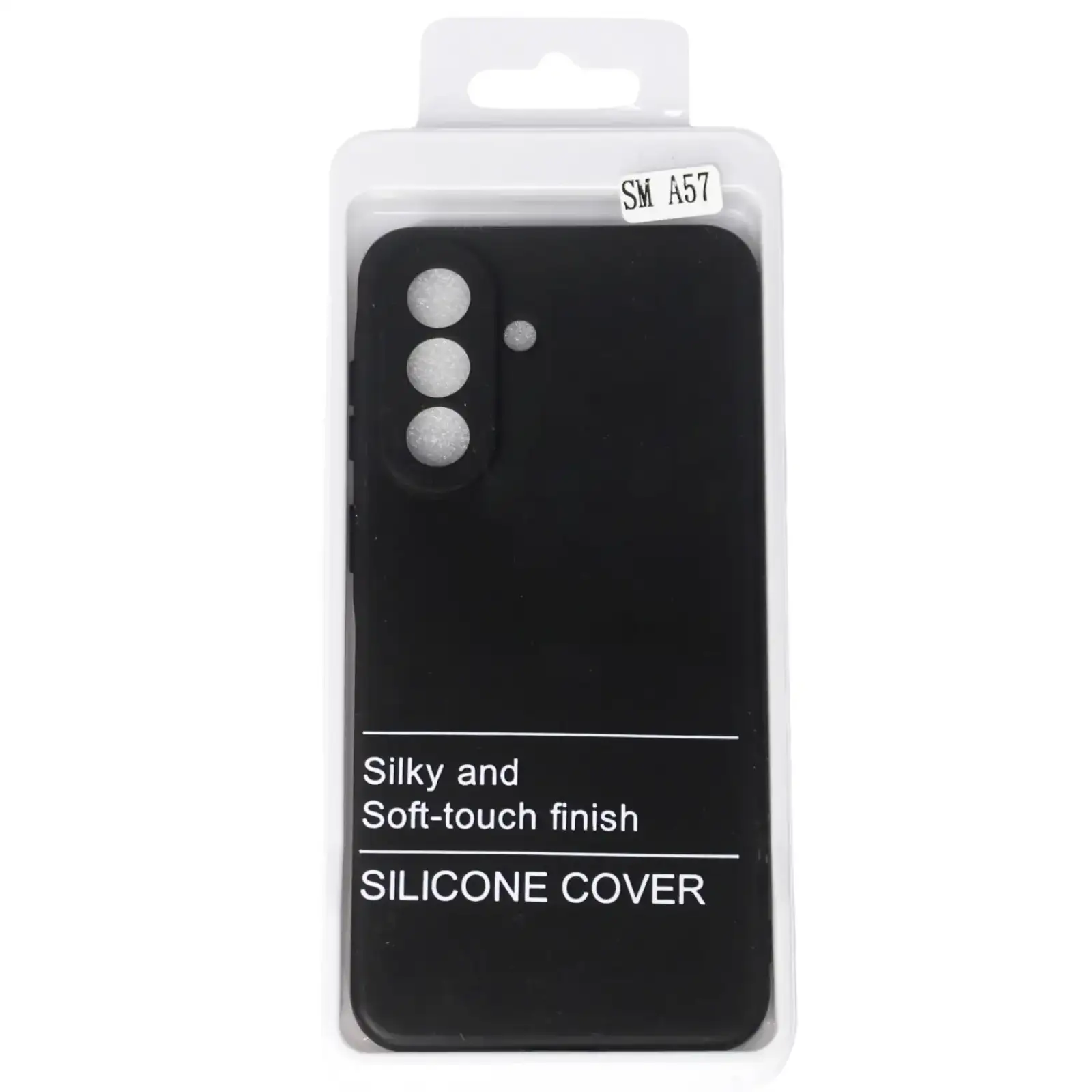 Чехол SOFT Silicone Case для Samsung Galaxy A57 (без лого) Black