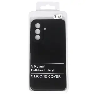 Чехол SOFT Silicone Case для Samsung Galaxy A57 (без лого) Black