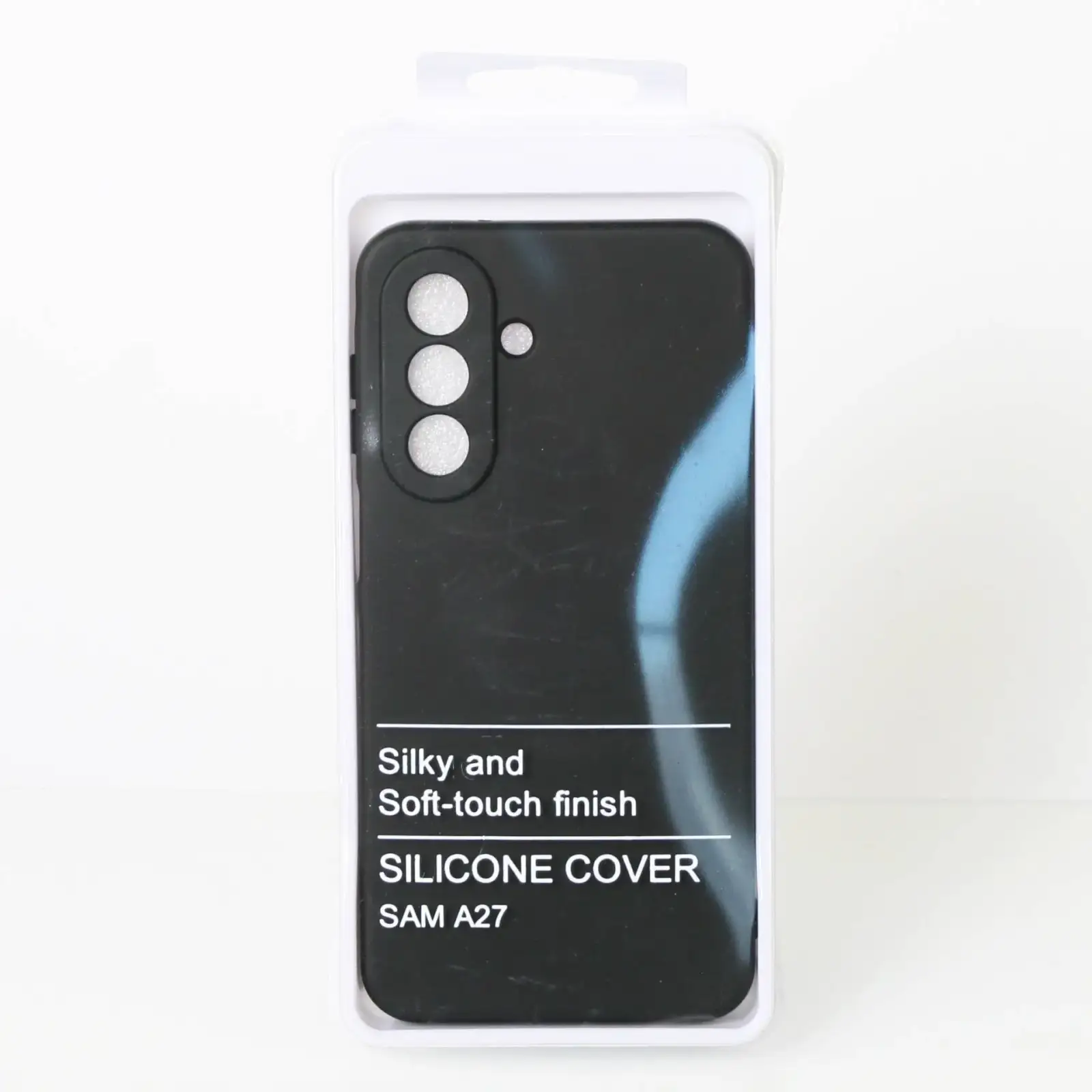 Чехол SOFT Silicone Case для Samsung Galaxy A27 (без лого) Black
