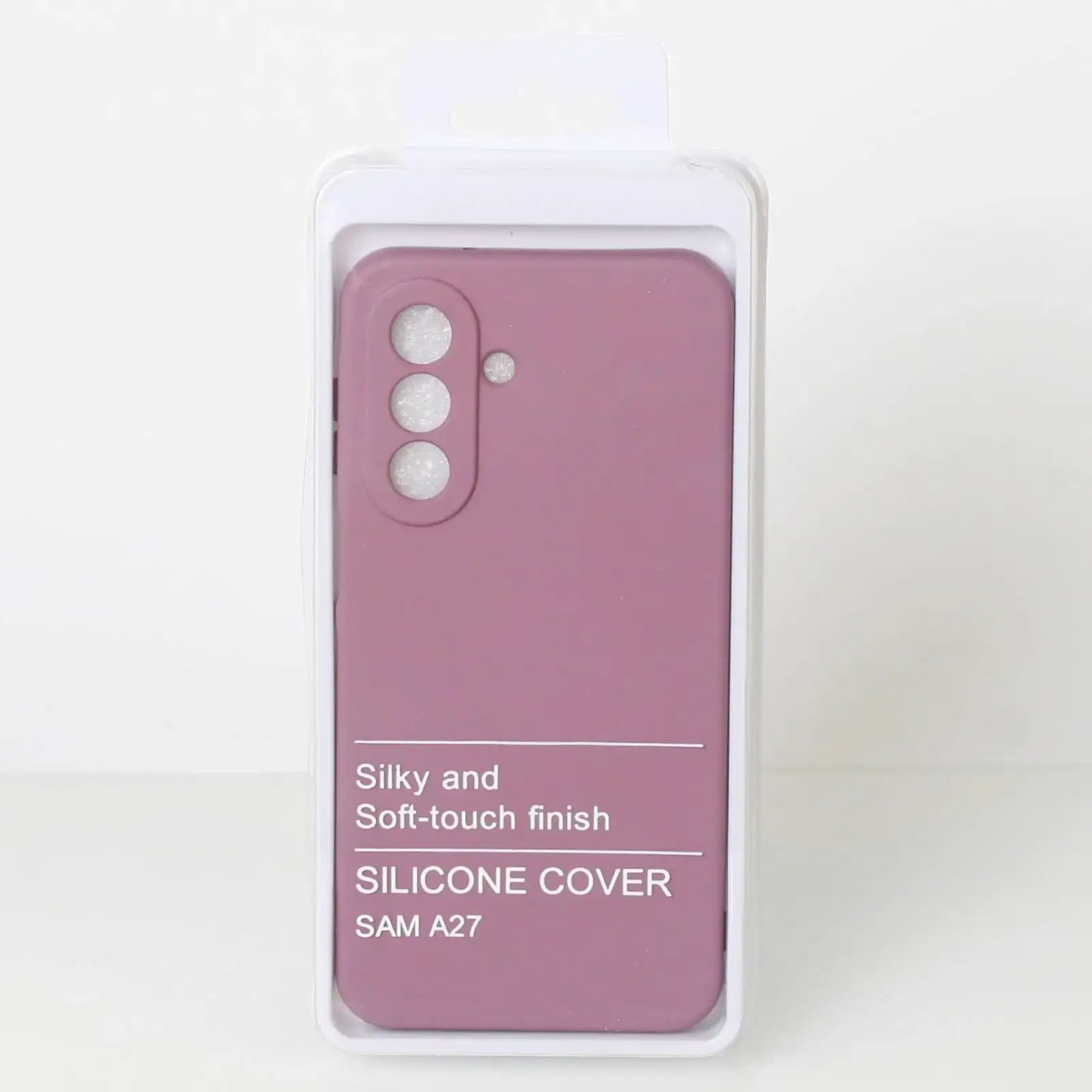 Чехол SOFT Silicone Case для Samsung Galaxy A27 (без лого) Lavender
