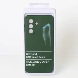 Чехол SOFT Silicone Case для Samsung Galaxy A27 (без лого) Dark Green