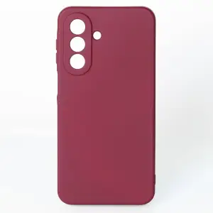 Чехол SOFT Silicone Case для Samsung Galaxy A27 (без лого) Bordo