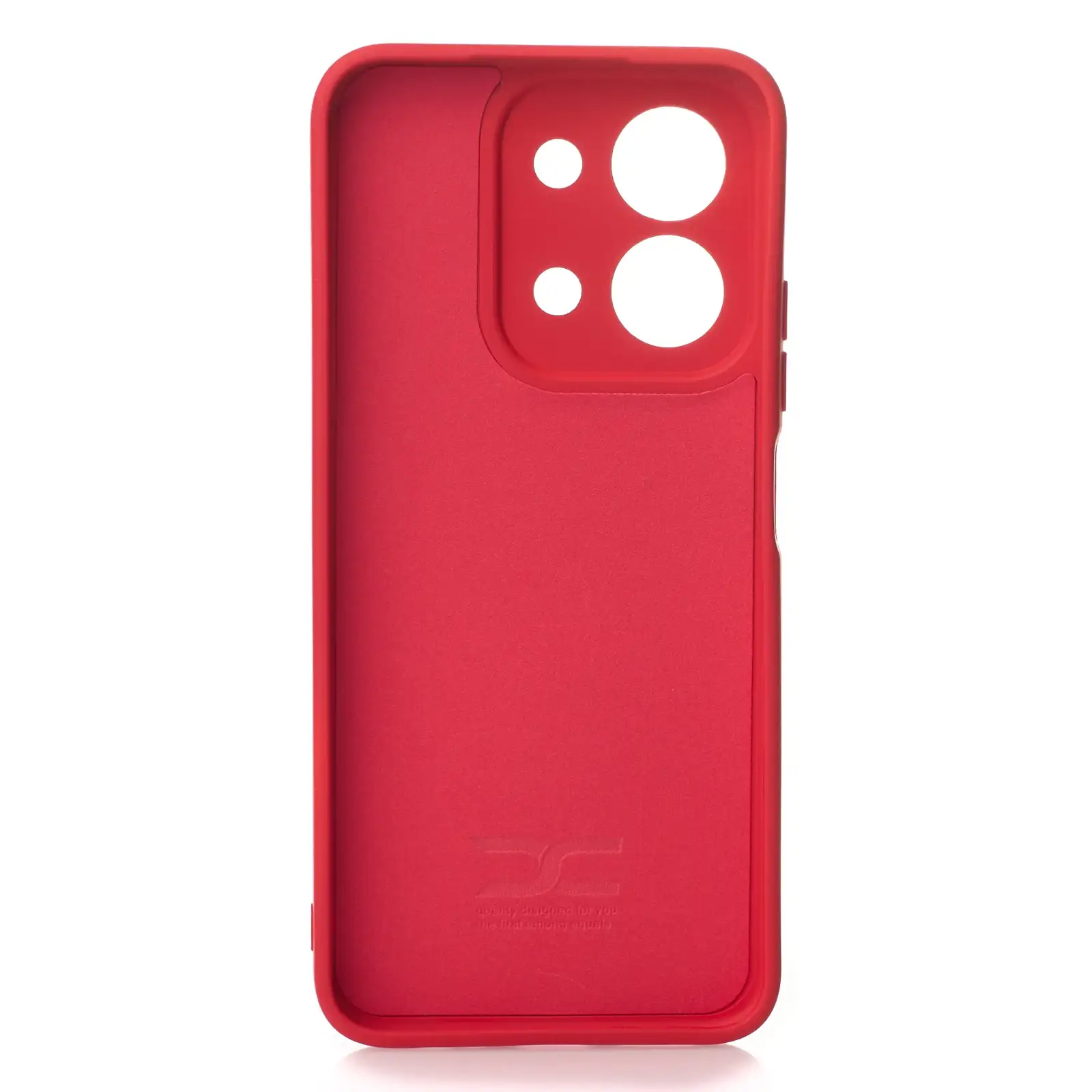 Чехол SOFT Silicone Case для Xiaomi Redmi 15C 5G (173 mm) (без лого) Red
