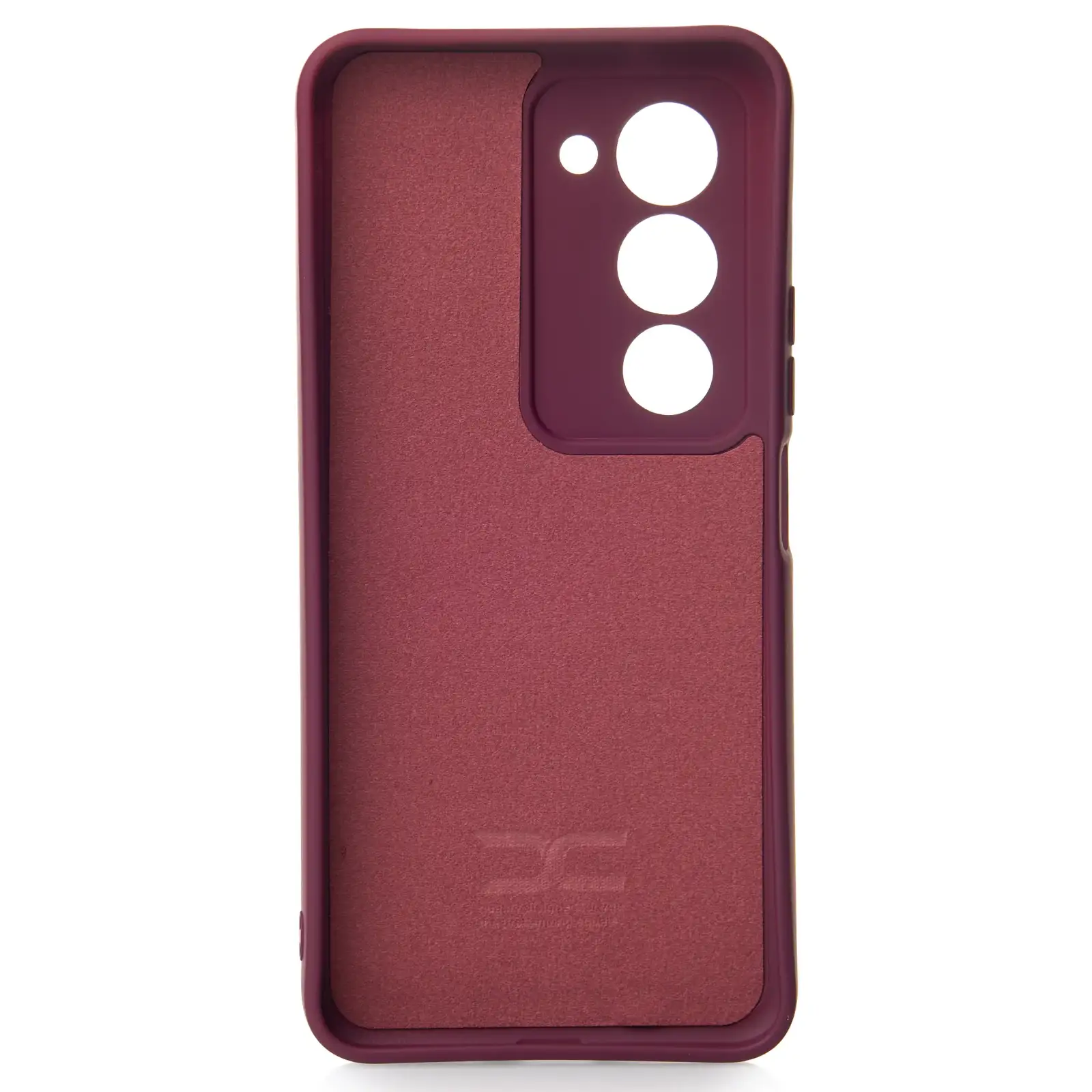 Чехол SOFT Silicone Case для Xiaomi Redmi 15 5G (169 mm) (без лого) Bordo