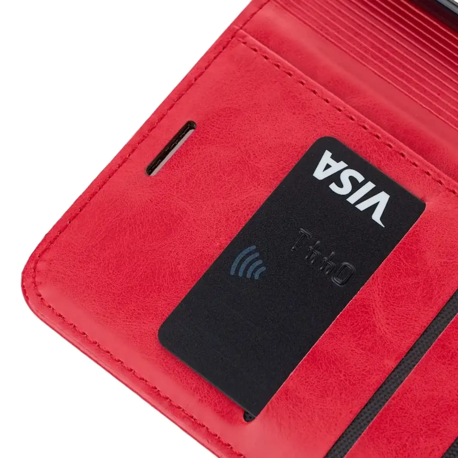 Чехол DC Elegant PU Case для Samsung Galaxy A06 Red