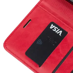 Чехол DC Elegant PU Case для Samsung Galaxy A06 Red