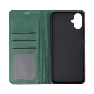 Чехол DC Elegant PU Case для Samsung Galaxy A06 Dark Green
