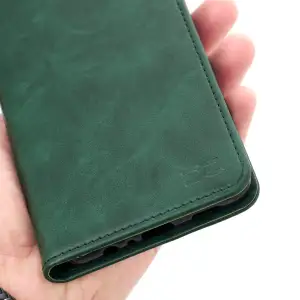 Чехол DC Elegant PU Case для Samsung Galaxy A06 Dark Green