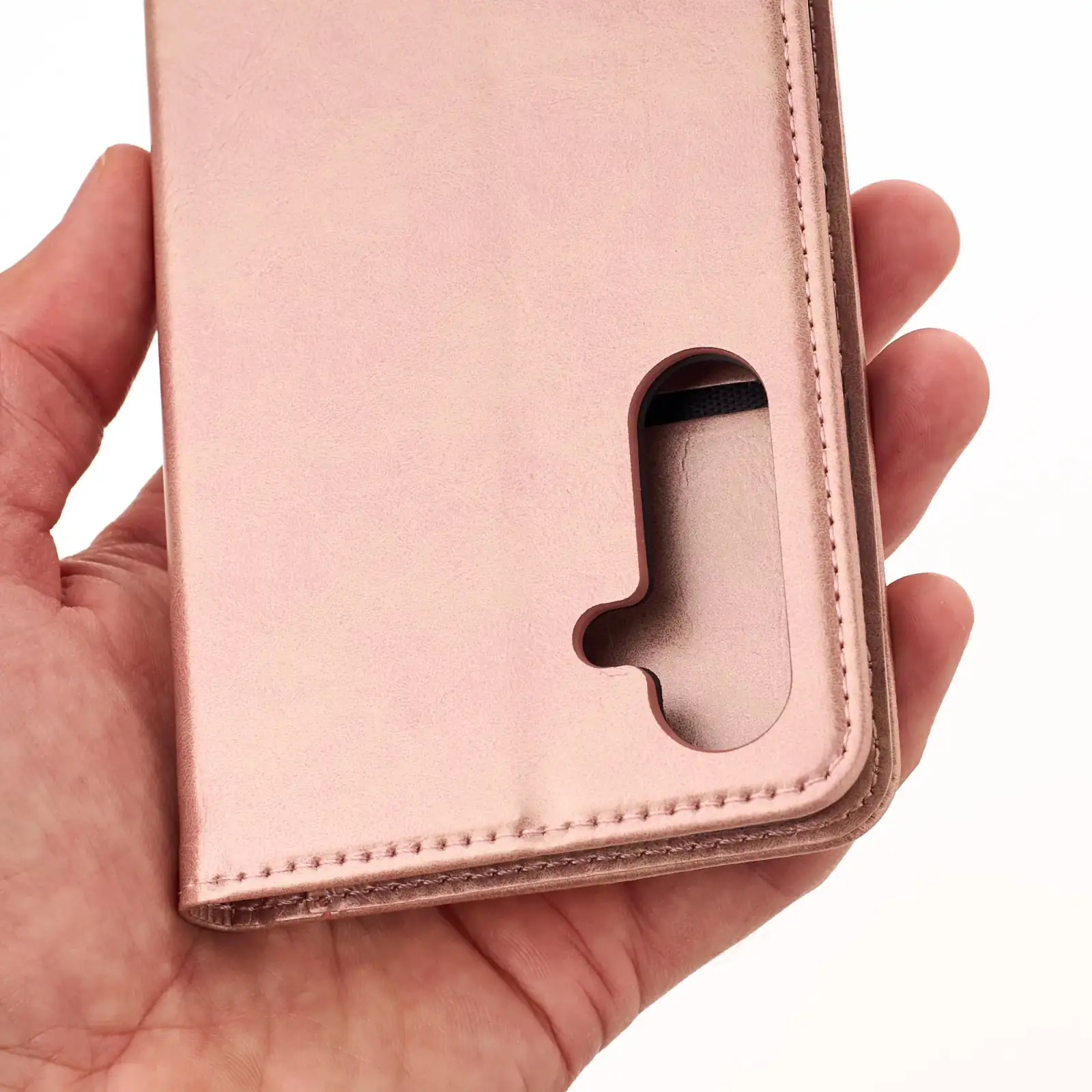 Чехол DC Elegant PU Case для Samsung Galaxy A26 Bronze