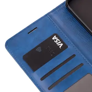 Чехол DC Elegant PU Case для Samsung Galaxy A26 Blue
