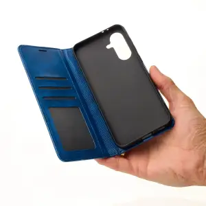 Чехол DC Elegant PU Case для Samsung Galaxy A56 Blue