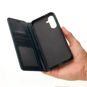 Чехол DC Elegant PU Case для Samsung Galaxy A56 Dark Blue