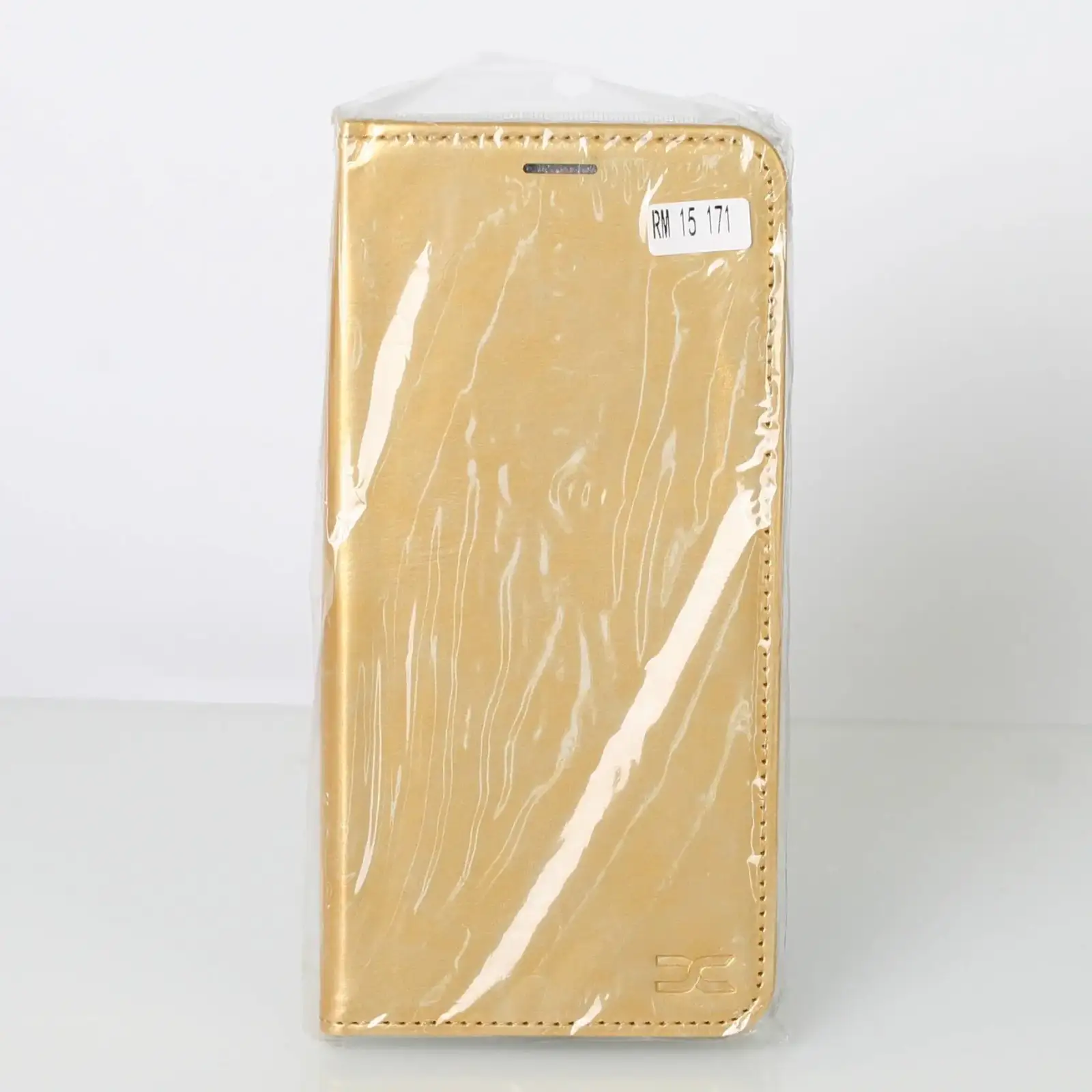 Чехол DC Elegant PU Case для Xiaomi Redmi 15 4G (171 mm) Gold