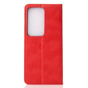 Чехол DC Elegant PU Case для Xiaomi Redmi 15 5G (169 mm) Red