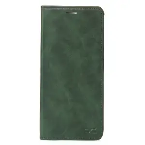 Чехол DC Elegant PU Case для Xiaomi Redmi 15 5G (169 mm) Dark Green
