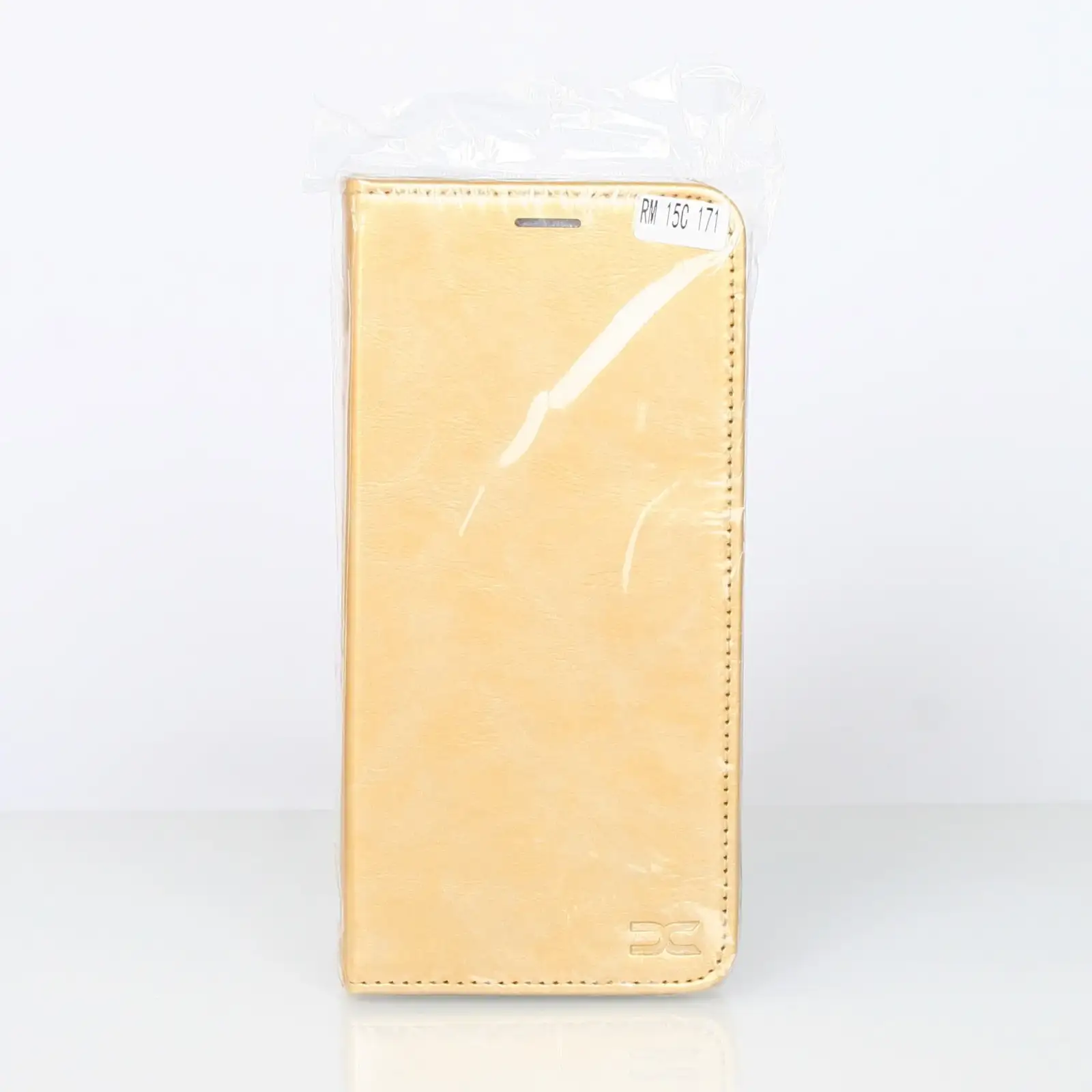 Чехол DC Elegant PU Case для Xiaomi Redmi 15C 4G (171 mm) Gold