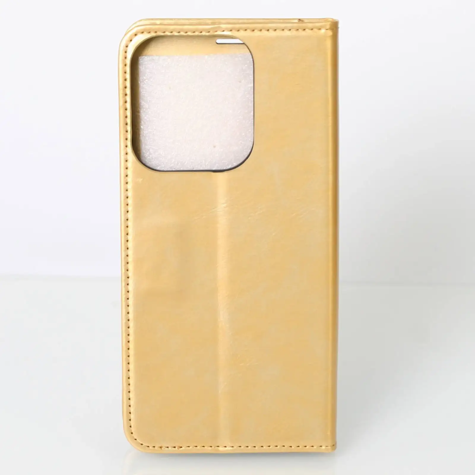 Чехол DC Elegant PU Case для Xiaomi Redmi 15C 5G (173 mm) Gold
