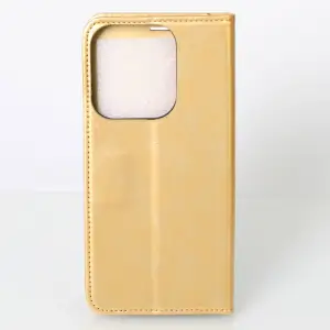 Чехол DC Elegant PU Case для Xiaomi Redmi 15C 5G (173 mm) Gold