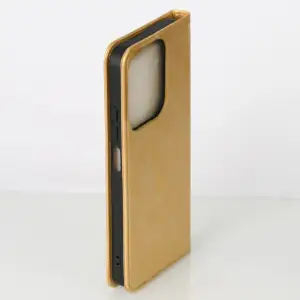Чехол DC Elegant PU Case для Xiaomi Redmi 15C 5G (173 mm) Gold