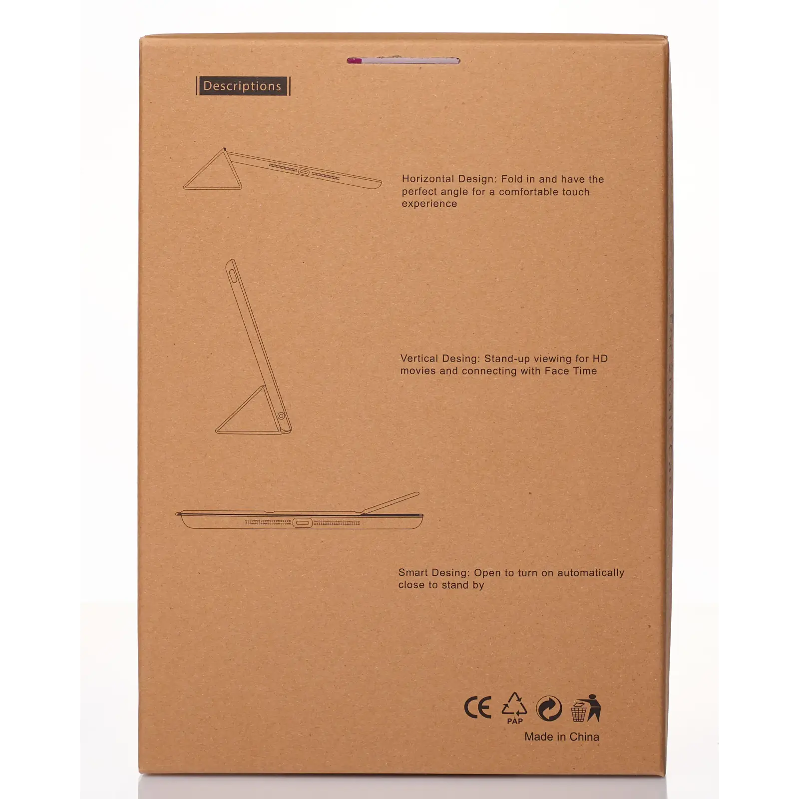 Чехол SmartCover для Xiaomi Redmi Pad Pro, Pad 2 Pro, Poco Pad Dark Blue