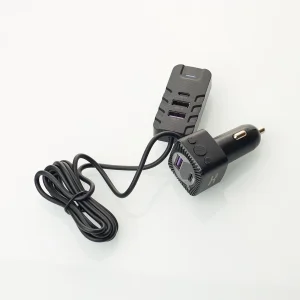 FM модулятор DC (TC-21) Bluetooth 5V/12V/24V/6.2A чорний UA