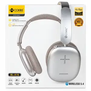 Накладна Bluetooth гарнітура Blueseed COKIKE BL-A16 silver UA