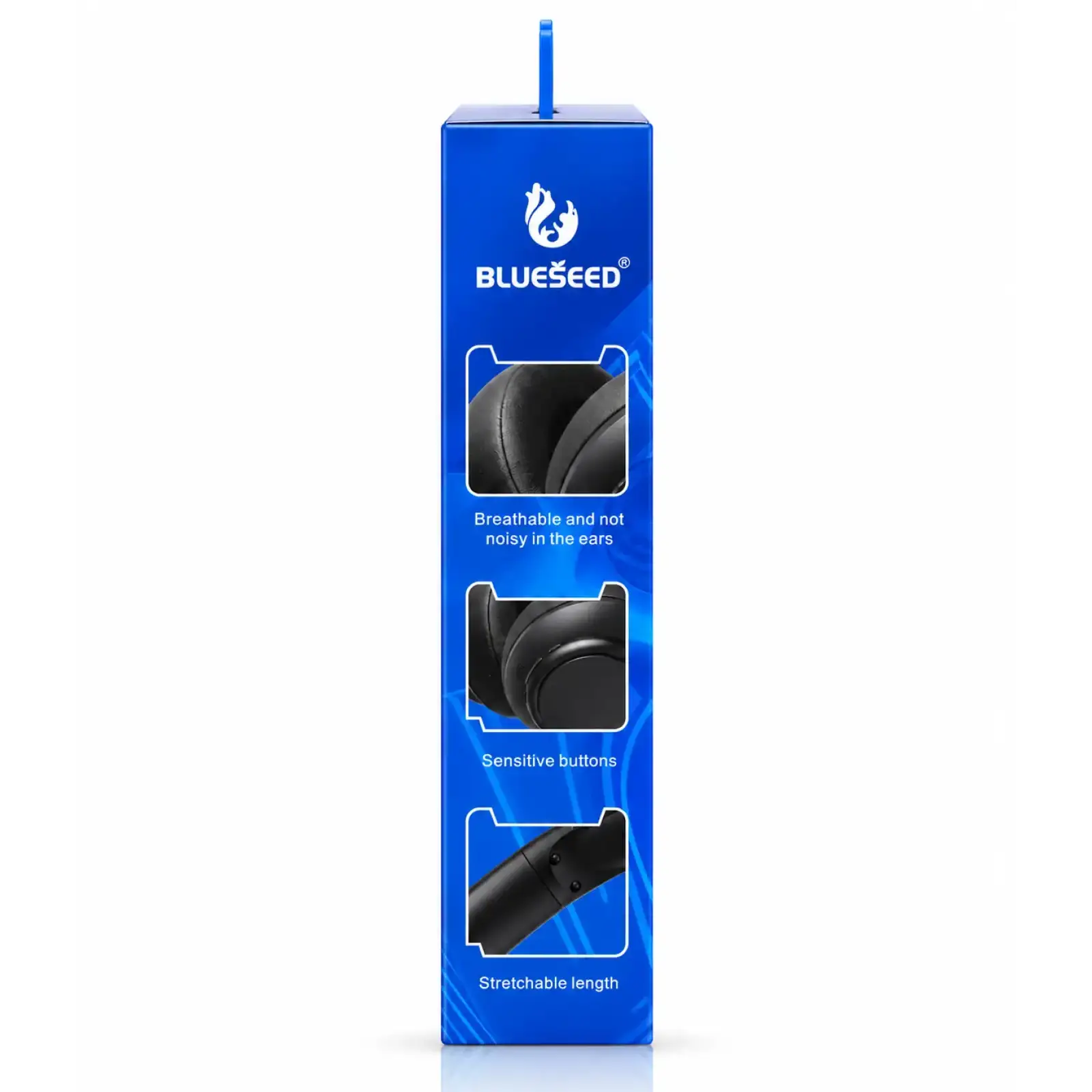 Накладна Bluetooth гарнітура Blueseed BS-H2 black UA
