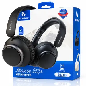 Накладна Bluetooth гарнітура Blueseed BS-H2 black UA