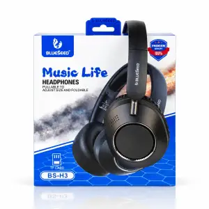 Накладна Bluetooth гарнітура Blueseed BS-H3 black UA