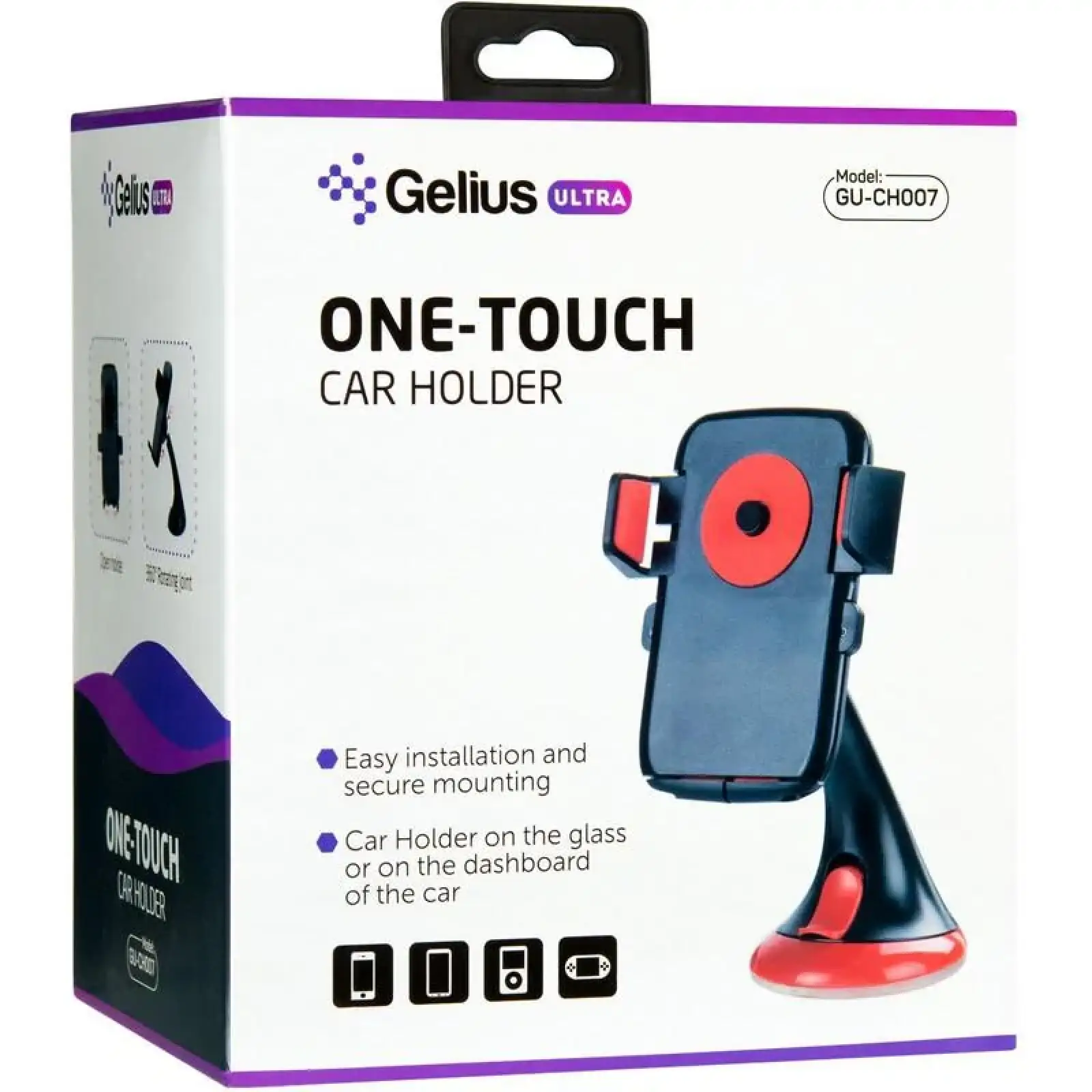 Холдер Gelius Ultra GU-CH007 Black/Red UA