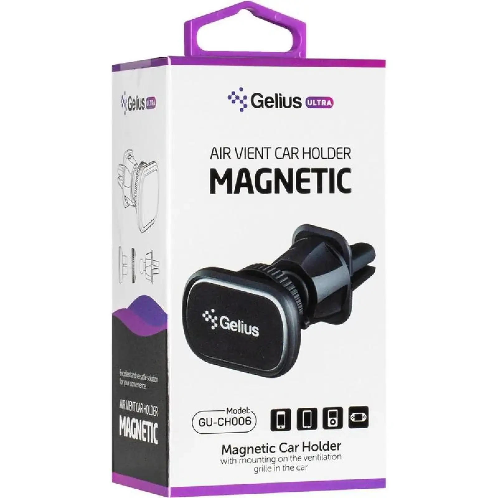 Холдер Gelius Ultra GU-CH006 Black UA