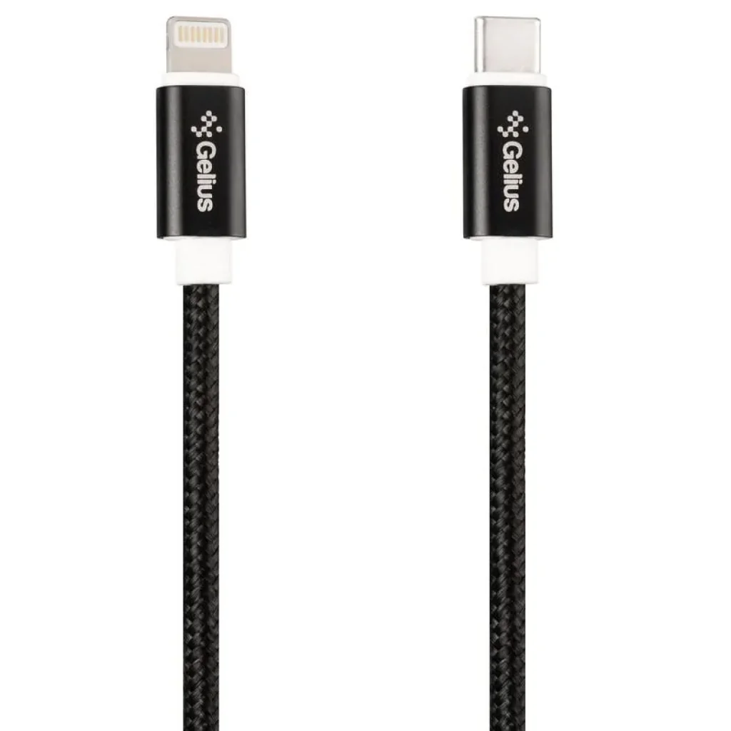 Кабель Cable Gelius Pro Future GP-UTL02 Type-C/Lightning Black UA