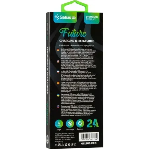 Кабель Cable Gelius Pro Future GP-UTL02 Type-C/Lightning Black UA