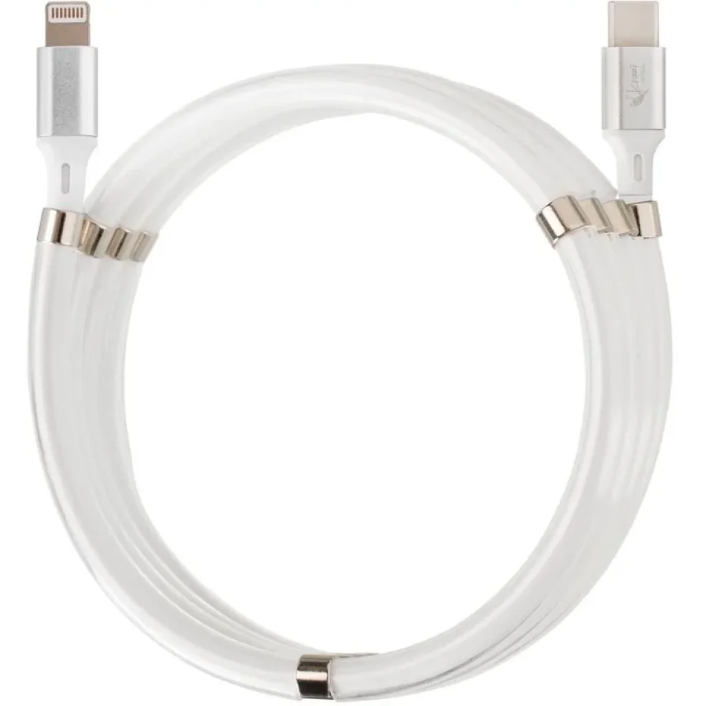 Кабель USB Cable Krazi Super KZ-UC001 Lightning/Type-C White