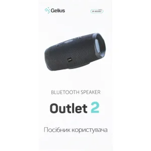 Колонка Bluetooth Speaker Gelius Pro Outlet 2 GP-BS530LT Black UA