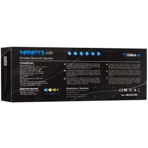 Колонка Bluetooth Speaker Gelius Pro Infinity 2 GP-BS510 Blue UA