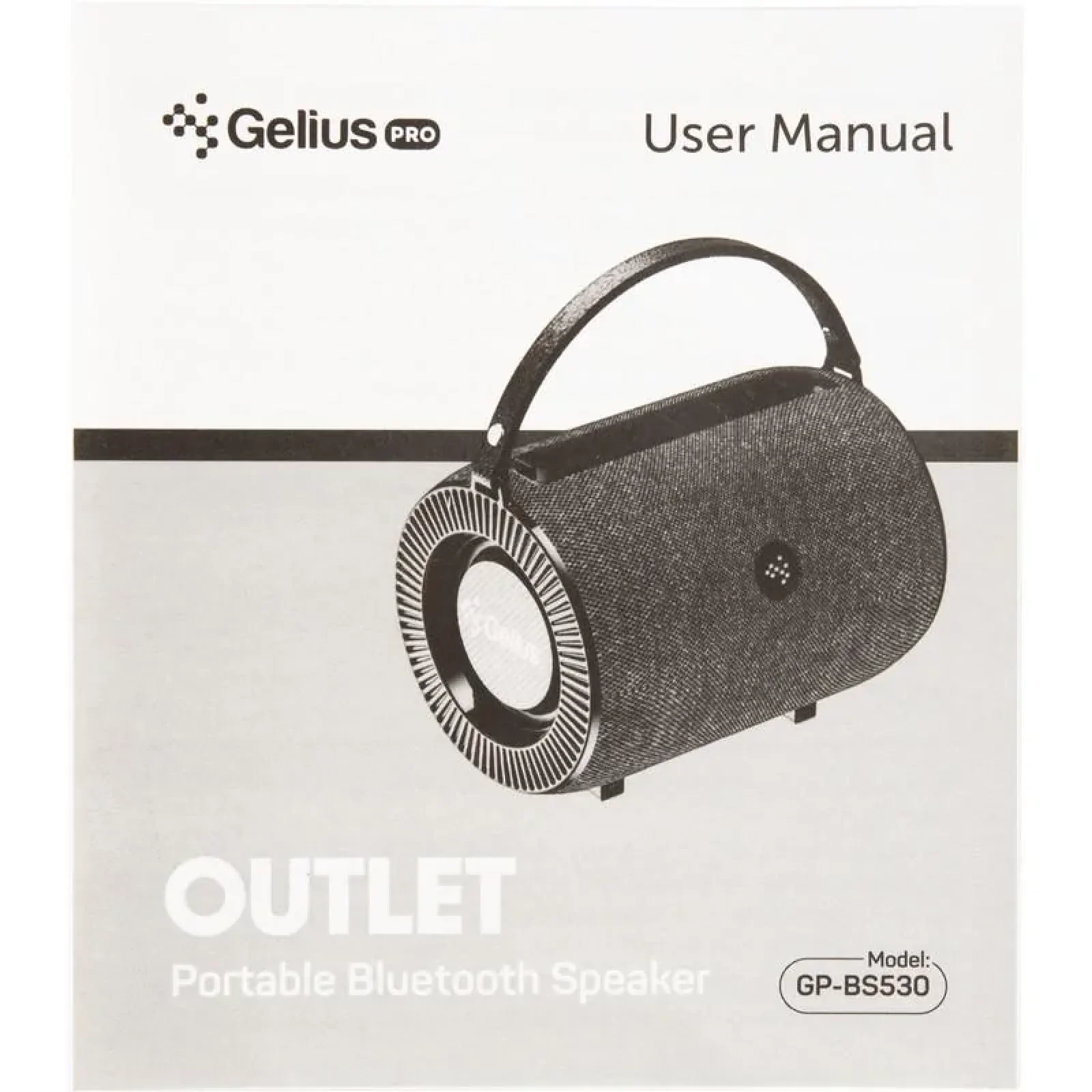 Колонка Bluetooth Speaker Gelius Pro Outlet GP-BS530 Red UA
