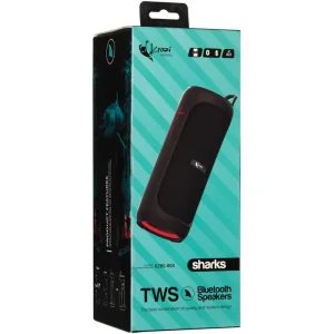 Колонка Bluetooth Speaker Krazi Shark KZBS-003 Black UA