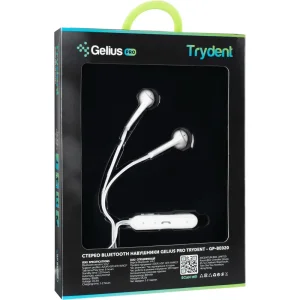Наушники Stereo Bluetooth Headset Gelius Pro Trydent GP-BE-020 White UA