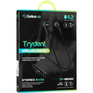 Наушники Stereo Bluetooth Headset Gelius Pro Trydent GP-BE-020 Black UA