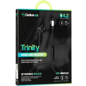 Наушники Stereo Bluetooth Headset Gelius Pro Trinity GP-BE-015 White UA