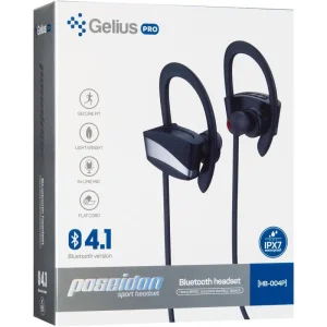 Наушники Stereo Bluetooth Headset Gelius Pro Poseidon HBT-004P Black UA